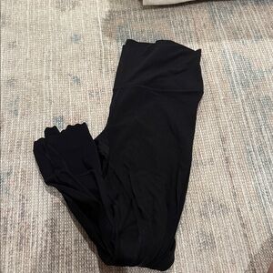 Black Lululemon leggings size 8